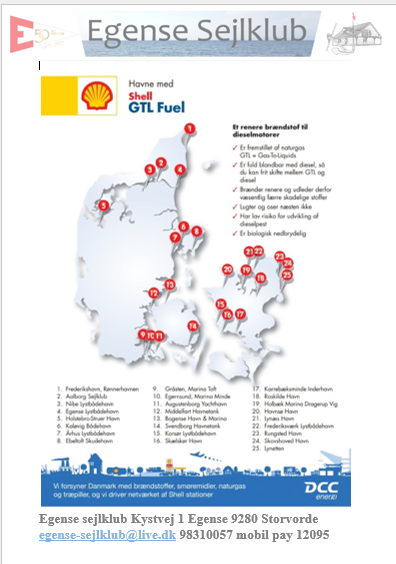 Havne med Shell GTL Fuel